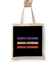 Kawhi Leonard - Basketball gifts Vintage Retro Rainbow Quotes For BOYS AND Dad Bez Çanta Uzun Saplı