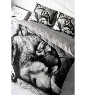 Wolfie 3d Çift Kişilik Nevresim Takımı