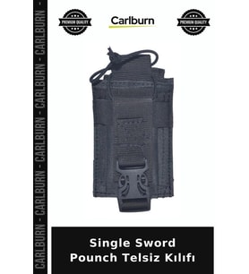Single Sword Pounch Telsiz Kılıfı Taşınabilir Kılıf Koordinasyon Aksesuarı Askeri Cep