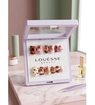 Louésse Capy Love Takma Tırnak 12’li Kapibara Figürlü Pembe Cute Nail