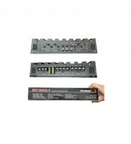 WONDEX WX-3500.4 3000 WAT 4 KANAL PROFESYONEL OTO AMFİ 4X70W RMS 2OHM (Karışık)