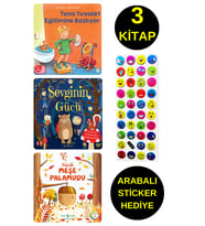 EMOJİLİ  STİCKER HEDİYE  - OKUL ÖNCESİ RESİMLİ KİTAPLAR  - TUNA TUVALET EĞİTİMİ - SEVGİNİN GÜCÜ ...