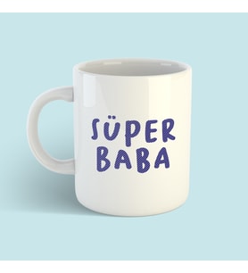 Süper Baba Babacığım Babalar Günü Kupa