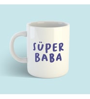 Süper Baba Babacığım Babalar Günü Kupa