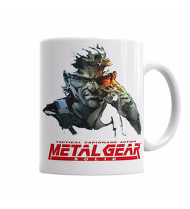 Metal Gear   SOLID Kupa Bardak Porselen
