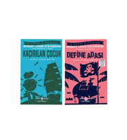 İş Çocuk Klasikleri 2'li Okuma Seti (Kaçırılan Çocuk - Define Adası)
