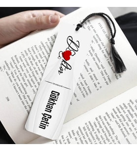 İsme Özel Tasarım İyi Doktor Kitap Ayracı