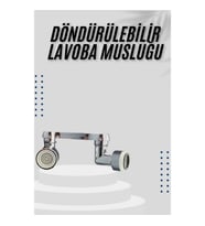 Mey İthalat® Dönebilen Musluk Başlığı Akrobat Mutfak Banyo Musluk Ucu Başlığı Oynar Başlıklı