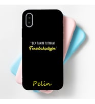 Kişiye Özel İsim Baskılı Fenerbahçe Telefon Kılıfı 0,7 mm Kaliteli Kılıf (tüm telefon modelleri)
