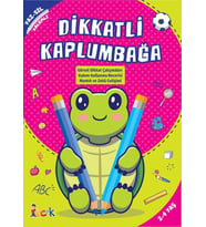 Dikkatli Kaplumbağa - Yaz-Sil-Kalemli