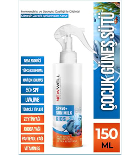 Lexroo Çocuk Güneş Sütü Yüksek Koruma Spf50+ Jojoba Oil 150 Ml, Tycyzh4K5N171619943421284