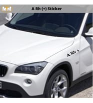 A Rh (+) Sticker