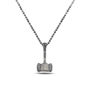 Antik Viking Çekiç Erkek Gümüş Kolye (Gümüş)