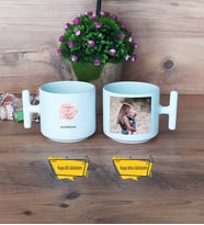 Anneye Doğum Günü Hediyesi Kupa Bardak T Fotoğraflı Anneler Günü Hediyesi