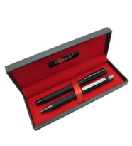 Signator® T479 Mat Siyah Kalem Seti  İsme Özel Kalem  Hediyelik Kalem (Karışık)