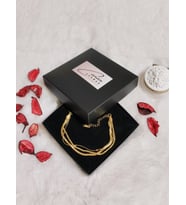 Triple Chain Bileklik (Gold)