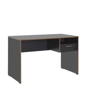Concept Kilitli Çekmeceli Çalışma Masası-Antrasit-Kontra 120x75x60 cm (GxYxD)