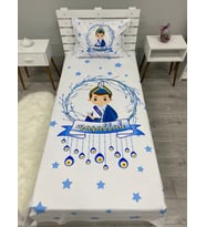 sünnet,maşallah yatak örtüsü ve yastık kılıfı