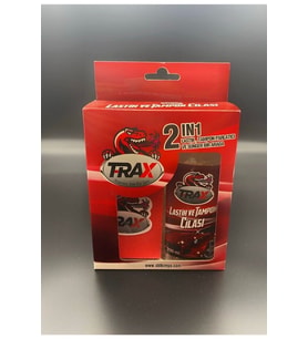 Lastik Parlatıcı Ve Tampon Cilası Süper Kalite 2'li Set Sünger + 200ml Cila