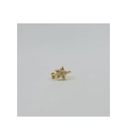 Cerrahi Çelik Gold Çiçek Halka Küpe Tragus Helix Kıkırdak Piercing