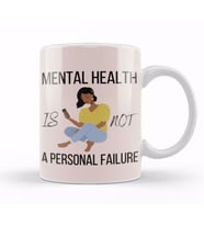 MENTAL HEALTH IS NOT A PERsonal Failure Depression Kupa Bardak Porselen