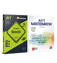 Referans AYT Matematik Soru Bankası ve 3D Yayınları Deneme Seti 2 Kitap