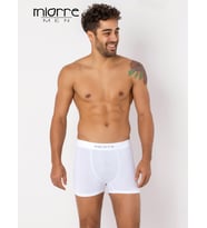 Boxer Seamless Erkek (Beyaz)