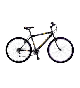 Salcano Excel 24" Jant V Fren 14' Kadro 21 Vites Dağ Bisikleti Siyah Sarı Gri