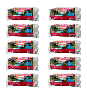 Yener Mini Küçük Boy Çöp Torbası Poşeti - 2 Kat - Beyaz - 10 Litre - 40x50 Cm. - 40 Adetlik 10 Rulo
