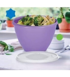 Tupperware Lila Hamur Yoğurt Mayalama & Derin Hazırlama Ve Saklama Kabı 1,9 Litre Mor
