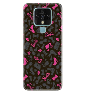 Tecno Camon 16 18P Pova Pova 3 Pova Neo Kılıf Desemli Silikon Barbie and Shoes 1413