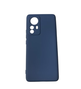 Redmi 12 Pro ile Uyumlu Cappy Silikon Kılıf Lacivert