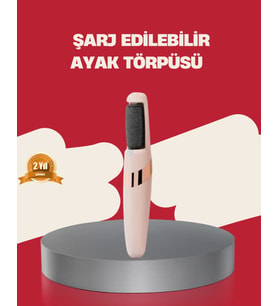360° Etkili Elektrikli Ayak Bakım Aleti Nasır Giderici