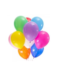 Elif Mağazacılık Parti Paketi Karışık Renkli 25 Adet Balon