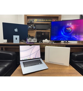 MacBook Air M4 16GB 256GB 15.3" MC7A4TU/A Gök Mavisi Bilgisayar (İKİNCİ EL)