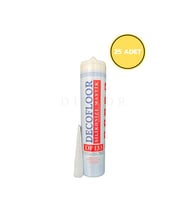 Silikonize Mastik 25 Adet x 500gr Yüksek Yapışma Gücüne Sahip