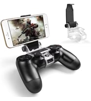 PS4 DualShock 4 Uyumlu Telefon Tutucu Klips Ayarlanabilir Gamepad Standı