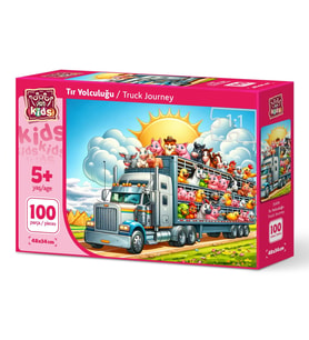 Art Çocuk Tır Yolculuğu 100 Parça Puzzle