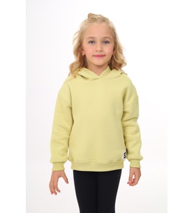 Toontoy Kız Çocuk Baskılı Sweatshirt (Açık Yeşil)