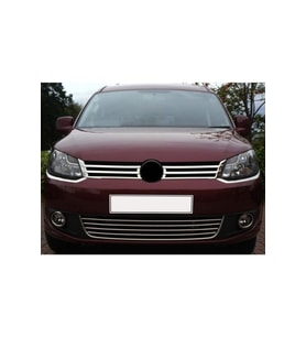 Vw Caddy Uyumlu Ön Panjur 2 Parça Krom 2010 - 2014