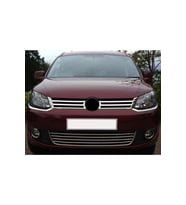 Vw Caddy Uyumlu Ön Panjur 2 Parça Krom 2010 - 2014