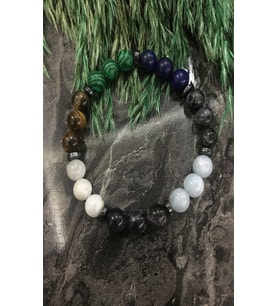 8 MM MİĞREN, BAŞ AĞRISI DOĞAL TAŞ BİLEKLİK (LAPİS LAZULİ,KAPLANGÖZÜ,MALAHİT,HEMATİT,AY TAŞI, AKUAMARİN, AMETİST, LABRADORİT)