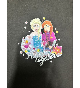 13X13 CM ÜTÜ İLE YAPIŞAN KIZ ARKADAŞLAR TRANSFER BASKI TİŞÖRT BASKI ARMA