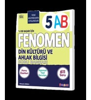 FENOMEN YAYINLARI 5 Din Kültürü Ve Ahlak Bilgisi A-B Soru Bankası