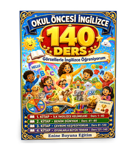 OKUL ÖNCESİ İNGİLİZCE - 140 DERSTE GÖRSELLERLE İNGİLİZCE ÖĞRENİYORUM