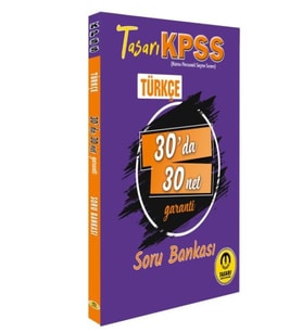 Tasarı KPSS Türkçe 30'da 30'Net