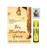 Bin Muhteşem Güneş - Khaled Hosseini 9789752894846 - Sarı Fosforlu Kalem - Not Defterli Seti (Renksiz)