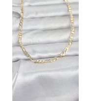 CM 14K Gold Renk Kuşgözü Zincir Model 60 cm Kadın Kolye 5886 - SSSSSS4766-8030