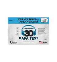 Yayınları 8. Sınıf Din Kültürü Ve Ahlak Bilgisi Ilk Kaynağın 30 Kafa Test