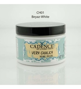 Cadence Very Chalky Home Decor Mobilya Boyası 150 ml. CH-01 BEYAZ 